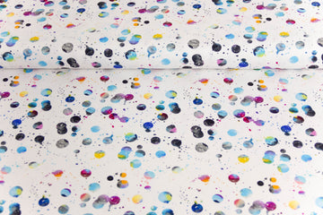 Canvas mit bunten Farbklecksen, Fräulein von Julie, FVJ-4207, 0,5 m